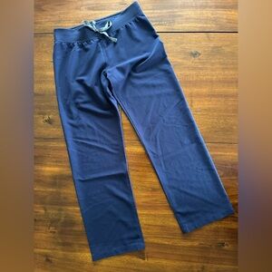 FIGS EUC Livingston navy scrub pants size small